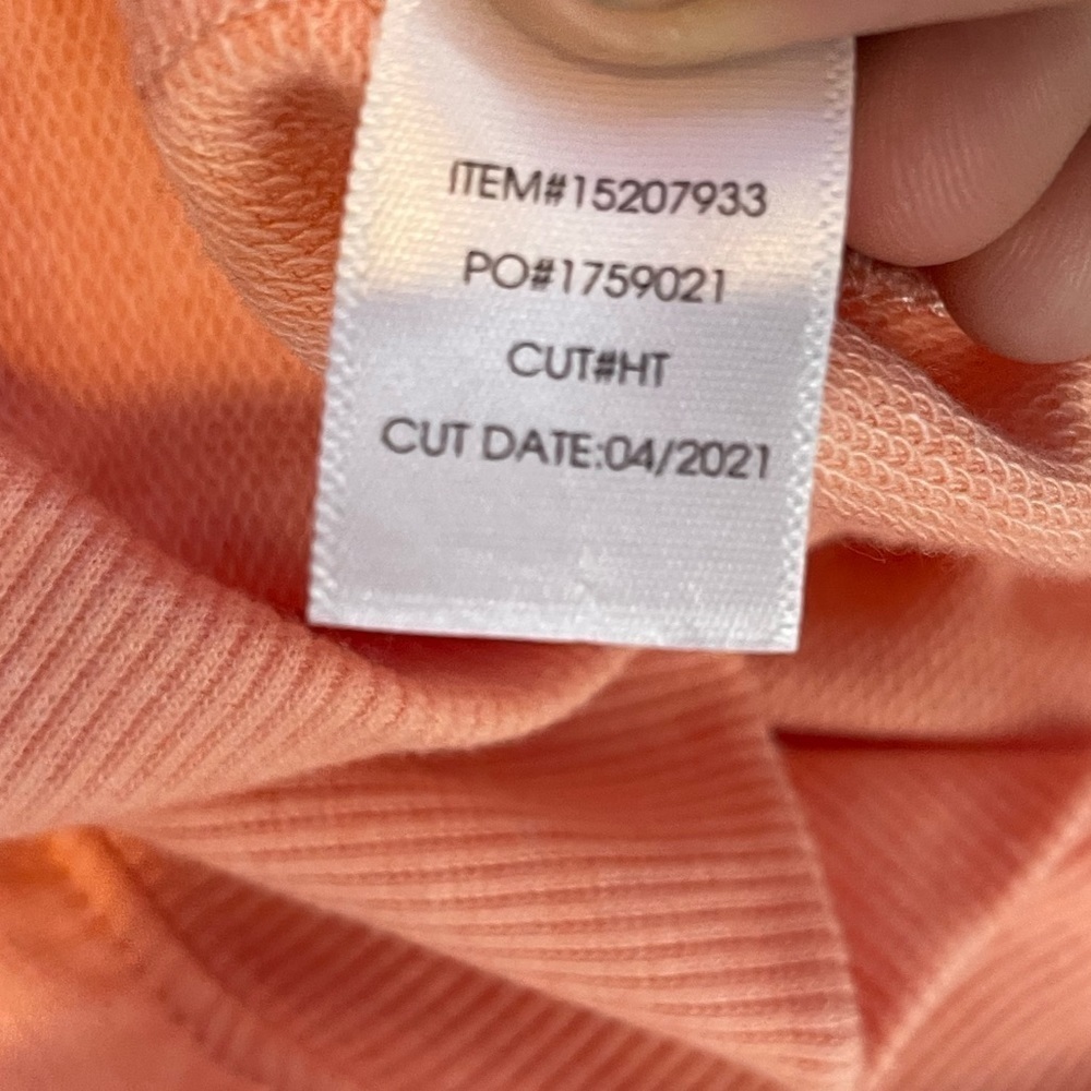 Torrid Mineral Wash Cold Shoulder Strappy Top in Peach‎ Size Large - Picture 9 of 10